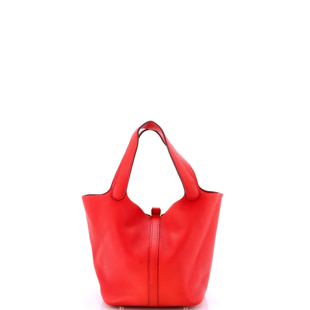 Hermes MM Picotin Lock Bag Clemence - Picture 3 of 6